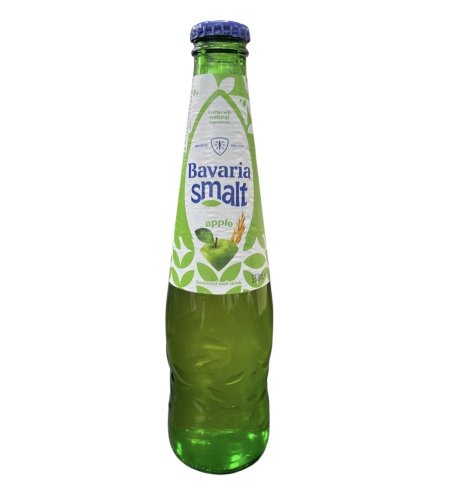 مشروب بفاريا تفاح زجاج