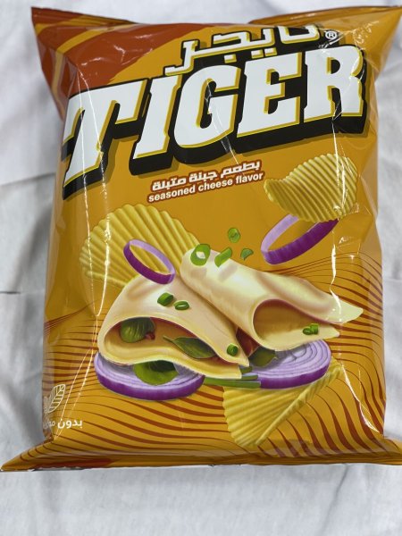 شبس تايجر بنكهة الجبنة المتبله