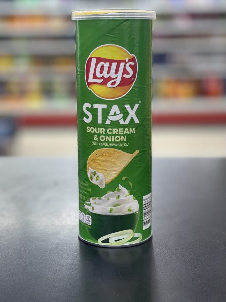 شبس Lay's STAX بنكهة الكريمية