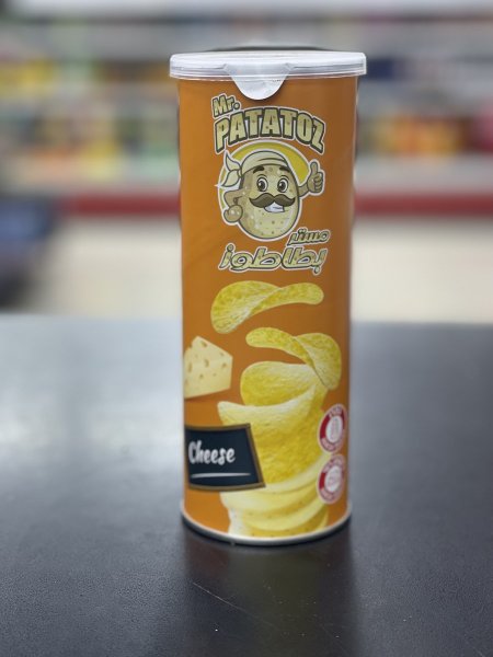 مستر بطاطوز بنكهة الجبنة الصفراء